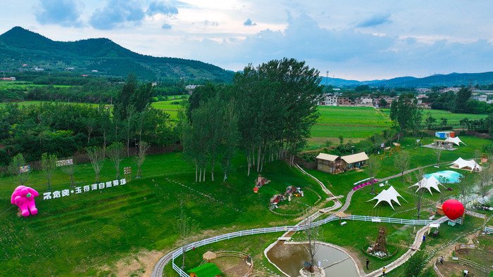 △市中區「玉符泉源」片區特色生態露營地全面開放