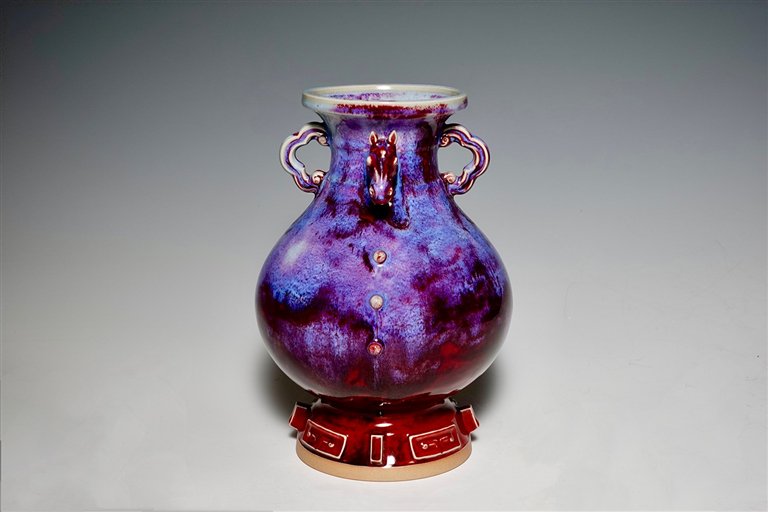 　　图③ 孔家钧窑钧瓷作品。本版图片均为受访者供图