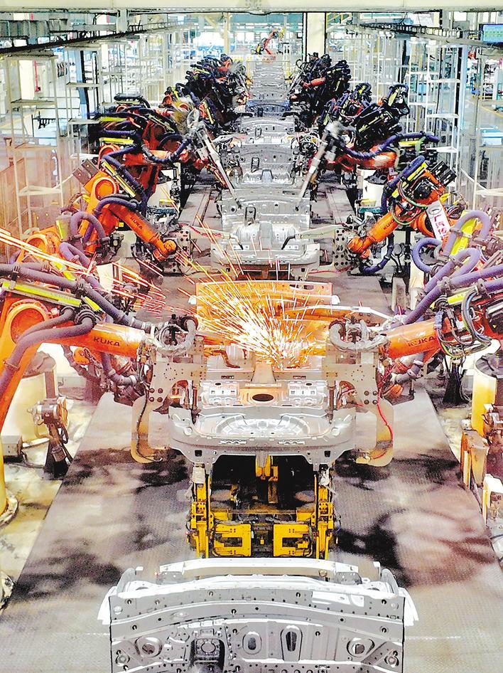 广汽传祺宜昌工厂
    开足马力