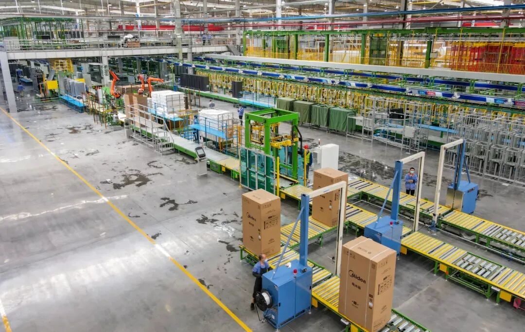 美的冰箱从荆州走向世界 记者 张梦瑶 摄