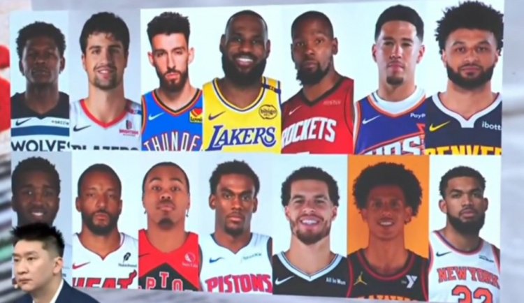 孙悦心中的全明星替补出炉：西部老詹&KD领衔 东部米切尔唐斯入围