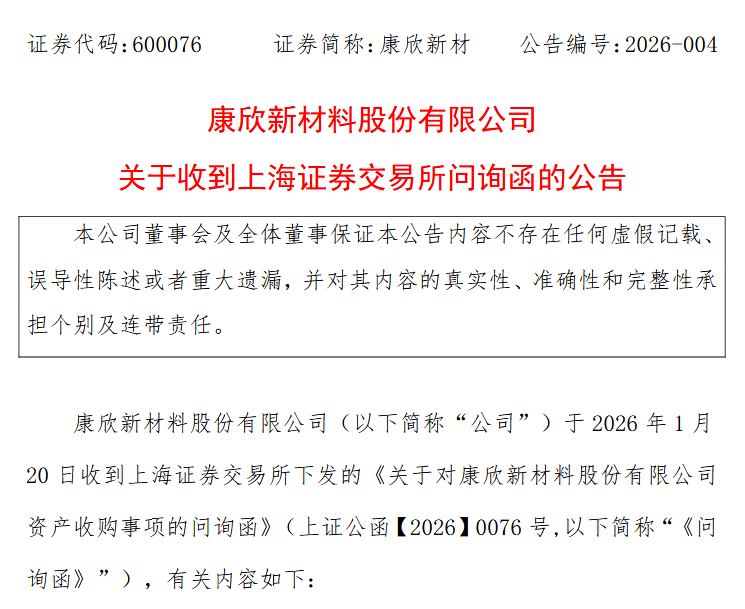 来源：康欣新材公告