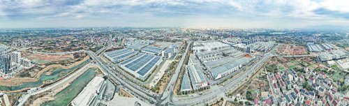 浙江金华婺城飞扬智能制造平台一隅。婺城融媒体中心/供图