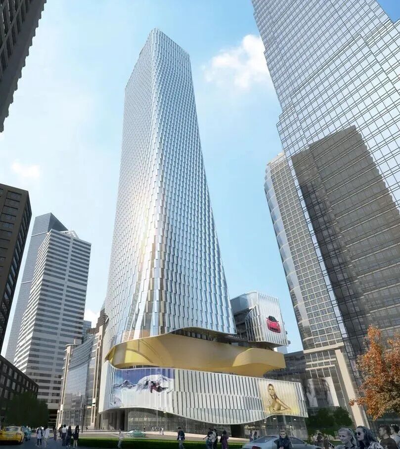 重庆新华中心效果图