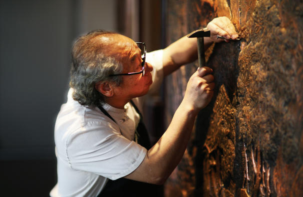 铜铸丹青  勇攀中华铜画最高峰