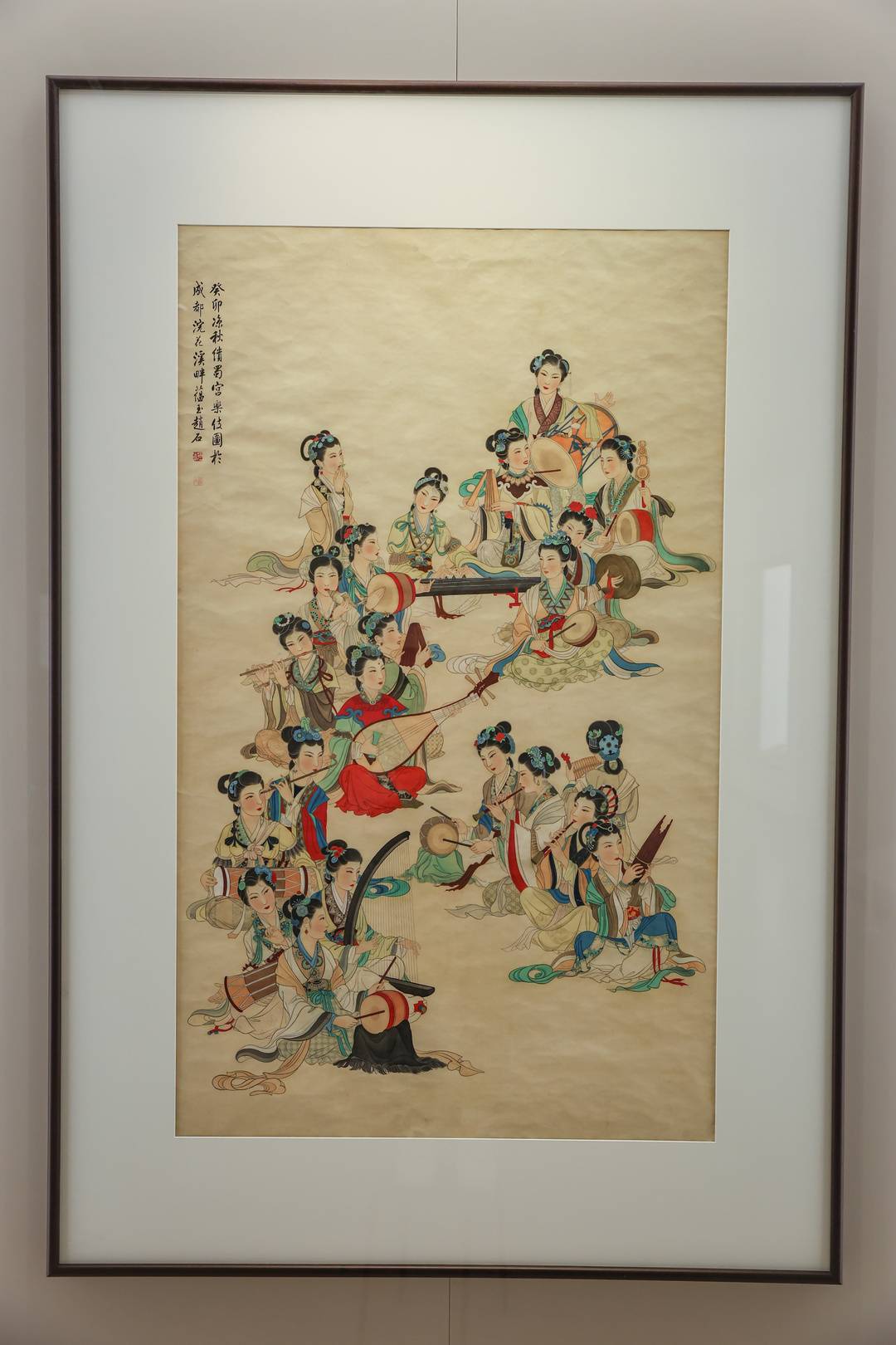 《蜀宮樂伎圖》