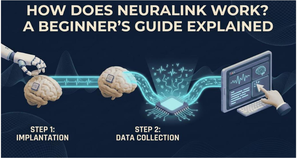 　　图：N1植入体的工作原理，来源：国金证券
