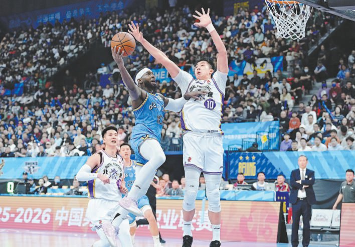 CBA“京城德比”北汽主场输球