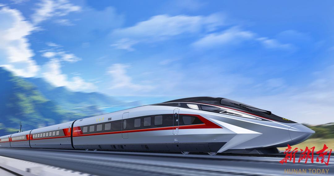 中车株洲所参与研制的新一代高速动车组。中车株洲所供图