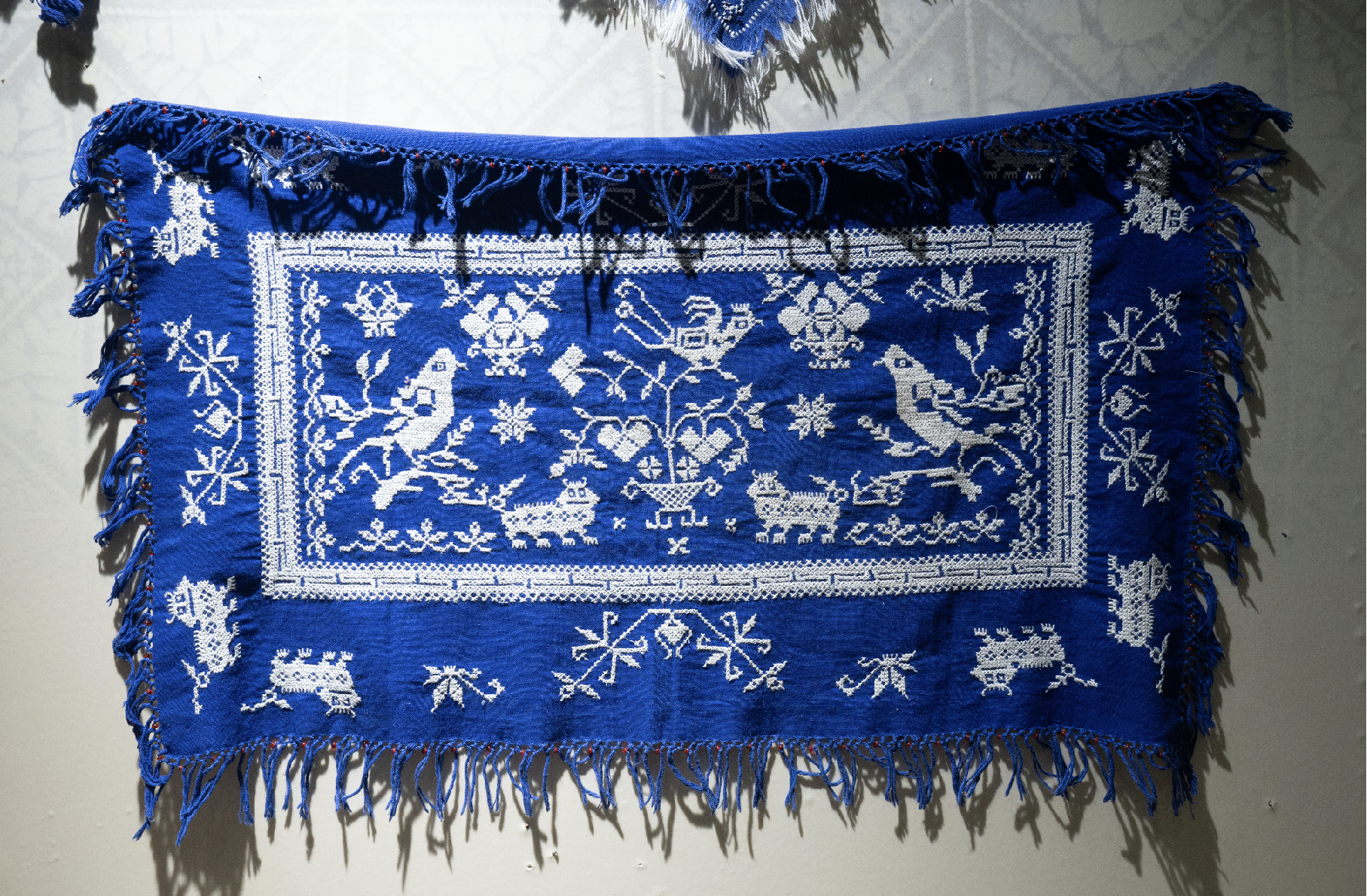 白族各式挑花绣品 现代 藏于大理白族自治州博物馆