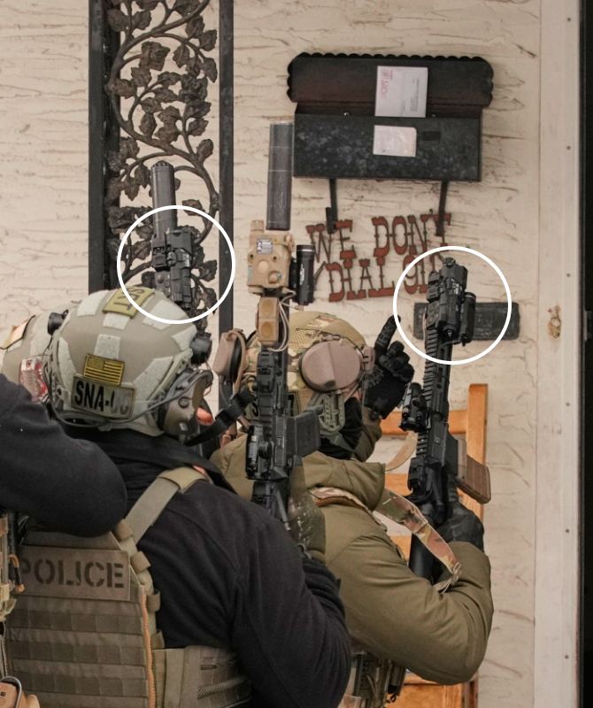 照片曝光!美媒:美移民执法行动部分武器疑似直接来自战场