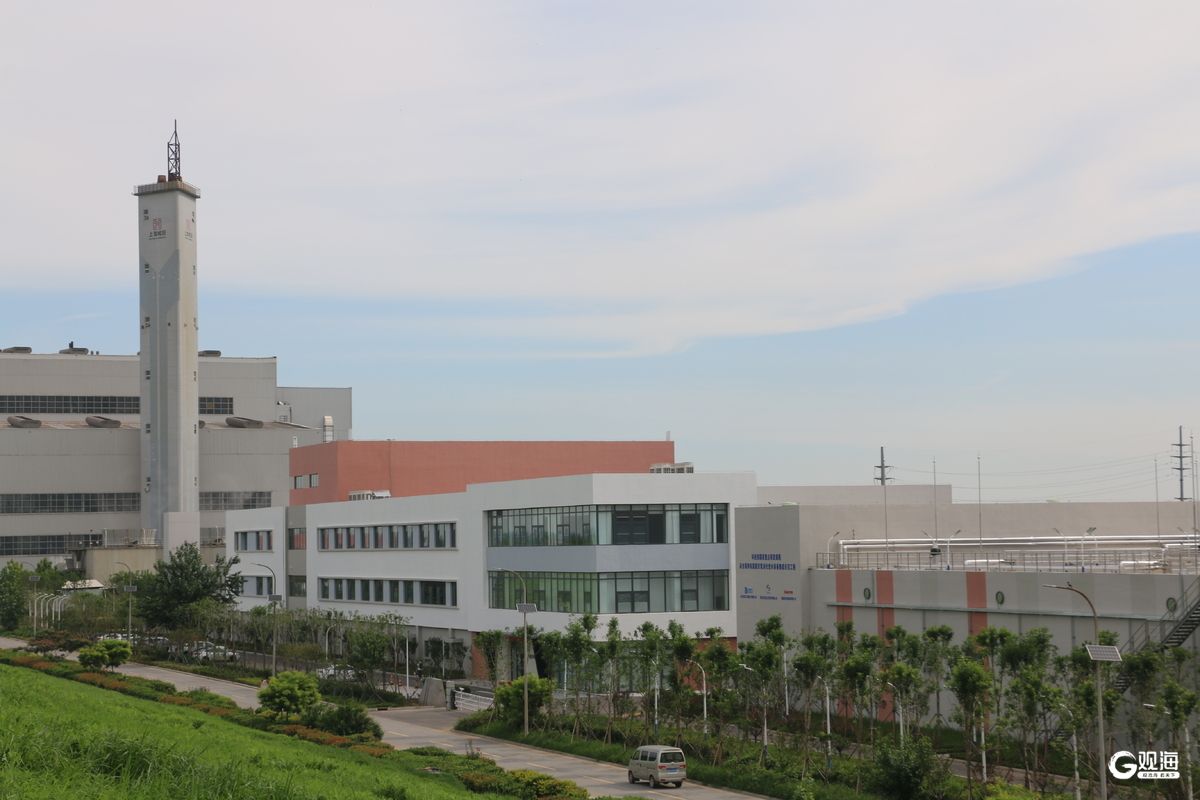 位于城阳区的小涧西生活垃圾焚烧厂（一期）。