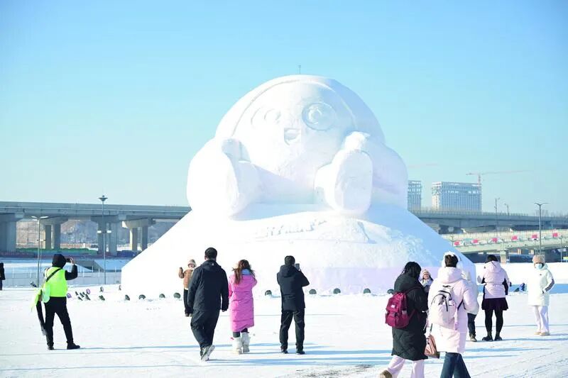 蛋仔雪雕