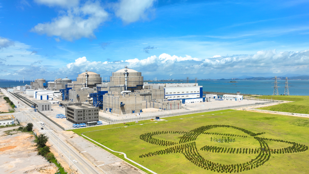 福清核电站5号、6号机组为“华龙一号”示范工程 图片来源：福清核电站官网截图