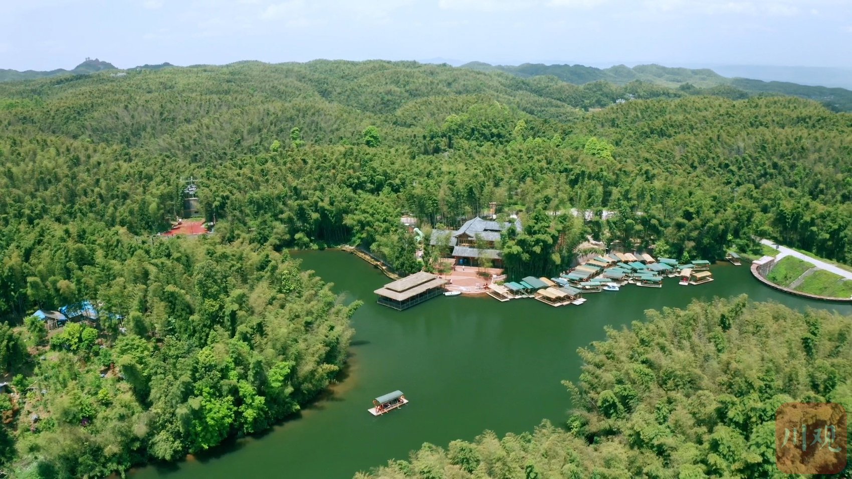 宜宾蜀南竹海景区。罗顺 摄