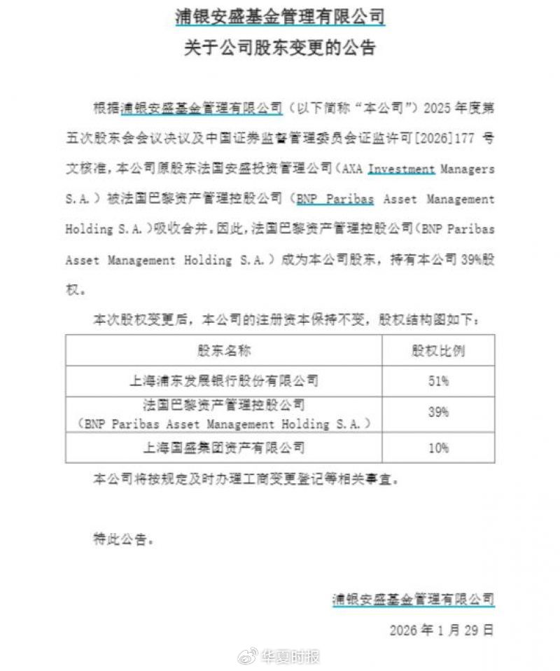 千亿元外资公募39％股权易主，浦银安盛基金“固收独大”困局待解