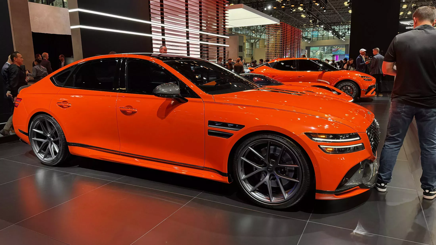 全球限量 20 辆：捷尼赛思确认将量产 G80 Magma 高性能轿车