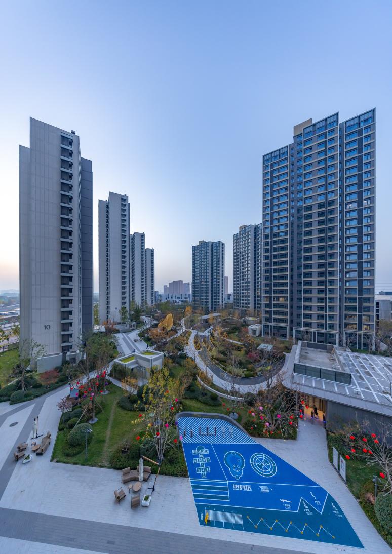 （京投发展·北熙区一期实景图）