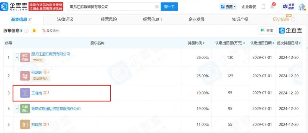 （截图来自企查查）
