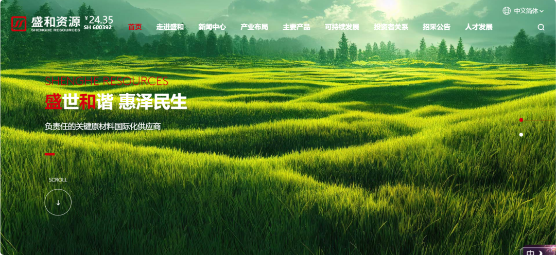 图源：盛和资源官网