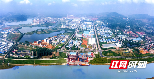 ​津市高新区全景。