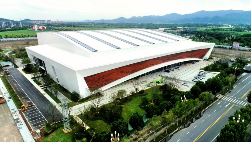 图为世界品牌莫干山大会新场馆