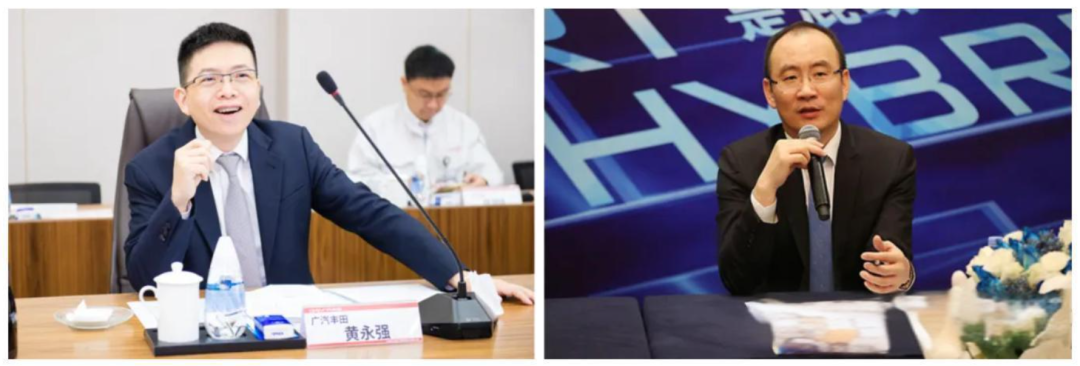 黄永强（图左）接替郑衡（图右）