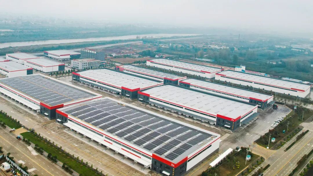 汉中褒河物流园项目建设全景