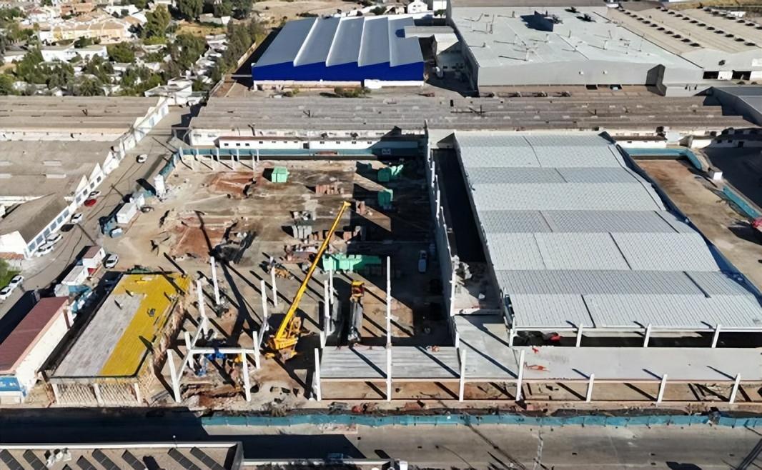 图：德赛西威西班牙厂房封顶