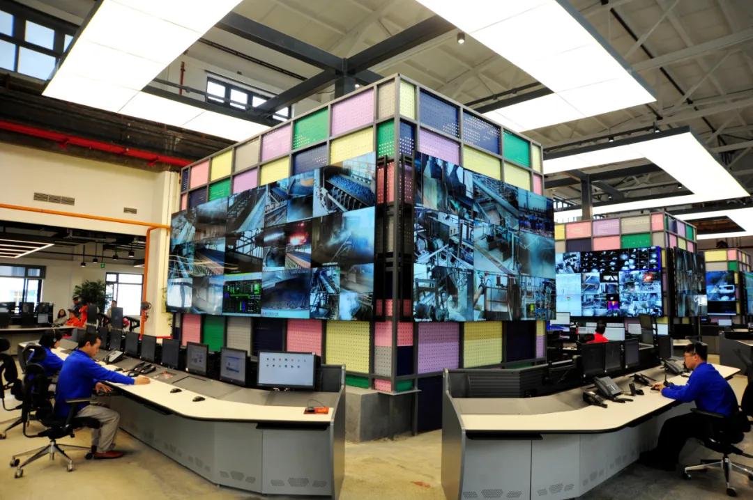 广东中南钢铁股份有限公司推动钢铁产业智慧化升级。