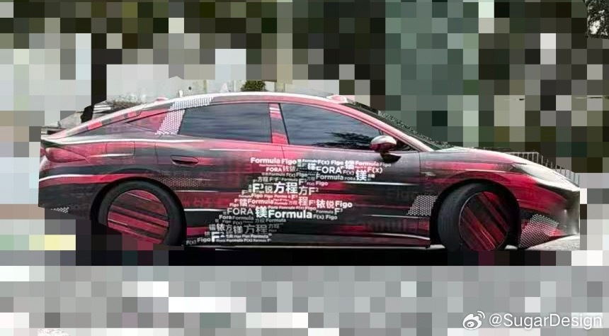 比亚迪方程豹“镁 7”谍照曝光：掀背设计，尾灯造型独特