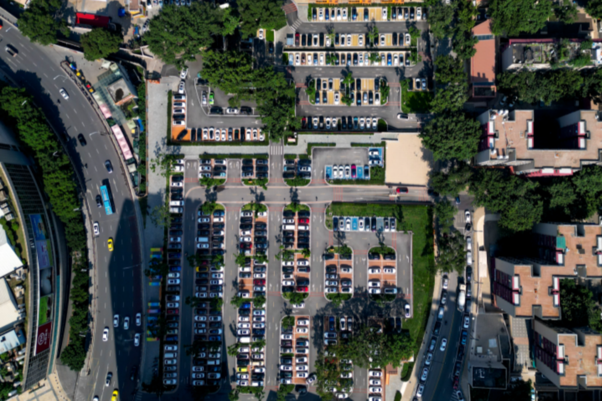 民主村又一村停车场（央广网发 重庆九龙坡区融媒体中心供图）