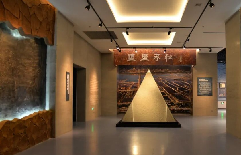 ▲运城博物馆内设“盬盐春秋专题展”