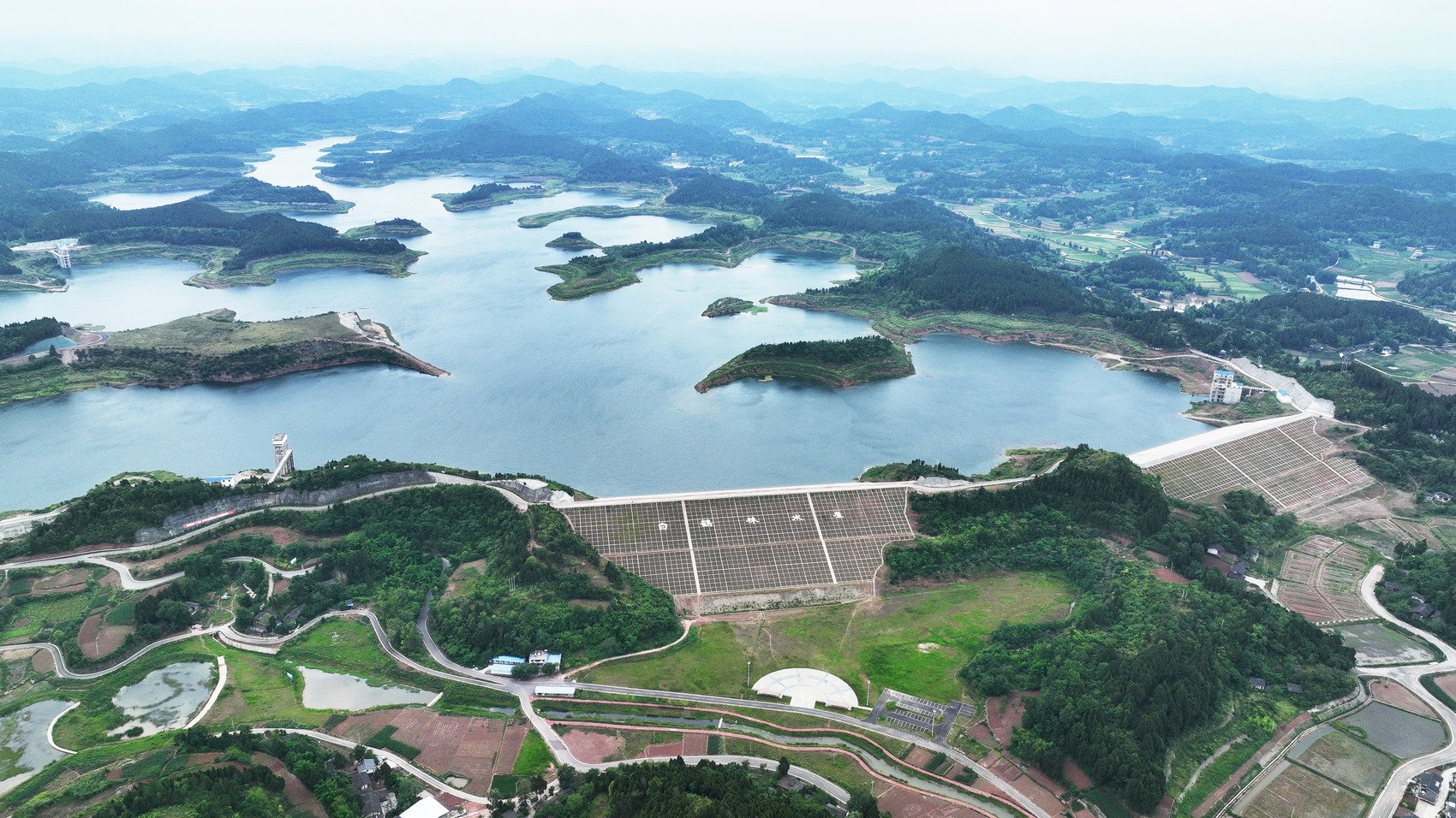 白鹤林水库。省水利厅供图
