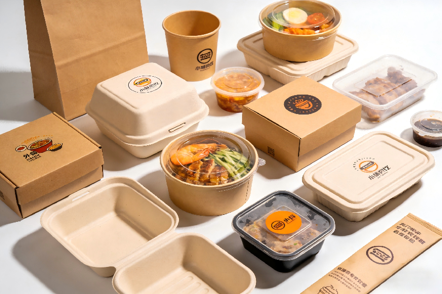 金达科技新型复合塑料包装产品应用场景示意图，展现其产品在终端领域的实用价值