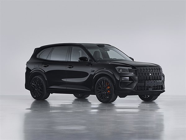 宝马X5同款315大宽胎 极氪8X性能版亮相：三电机+电动尾翼