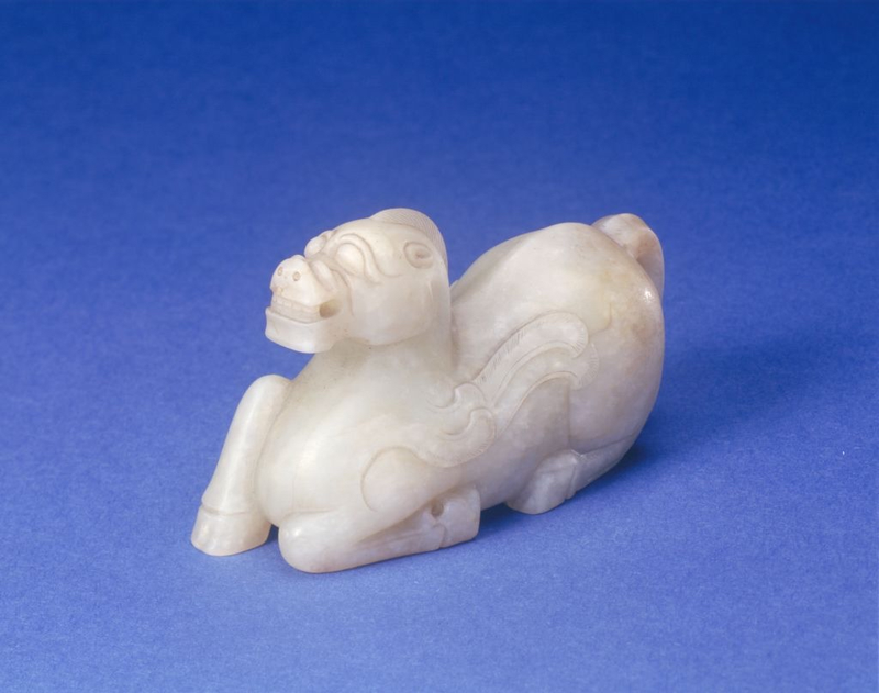 汉代玉天马，北京故宫博物院收藏。图源：故宫博物院