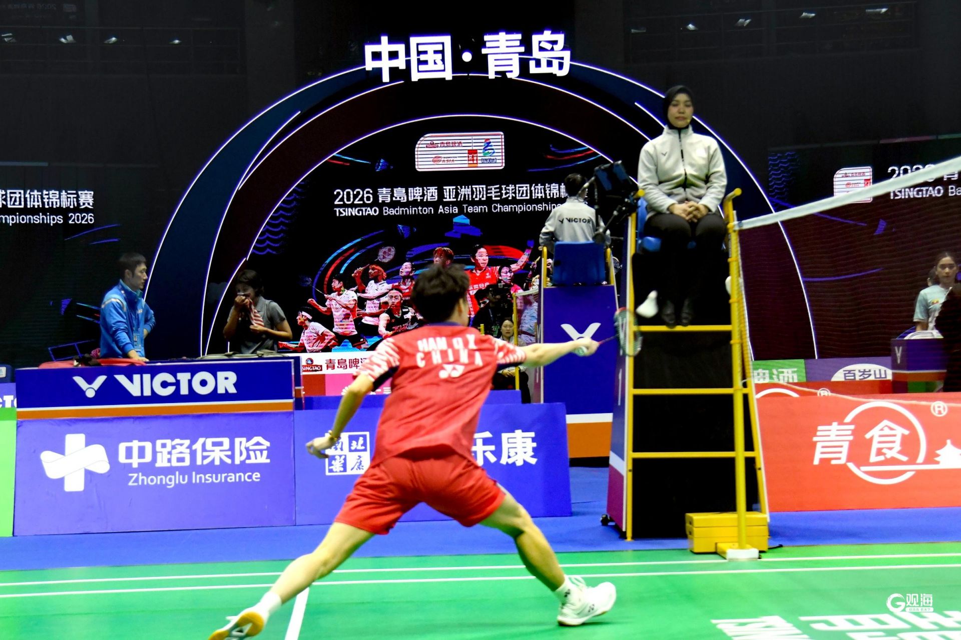 亚团赛决赛不敌韩国队，中国羽毛球女队获亚军