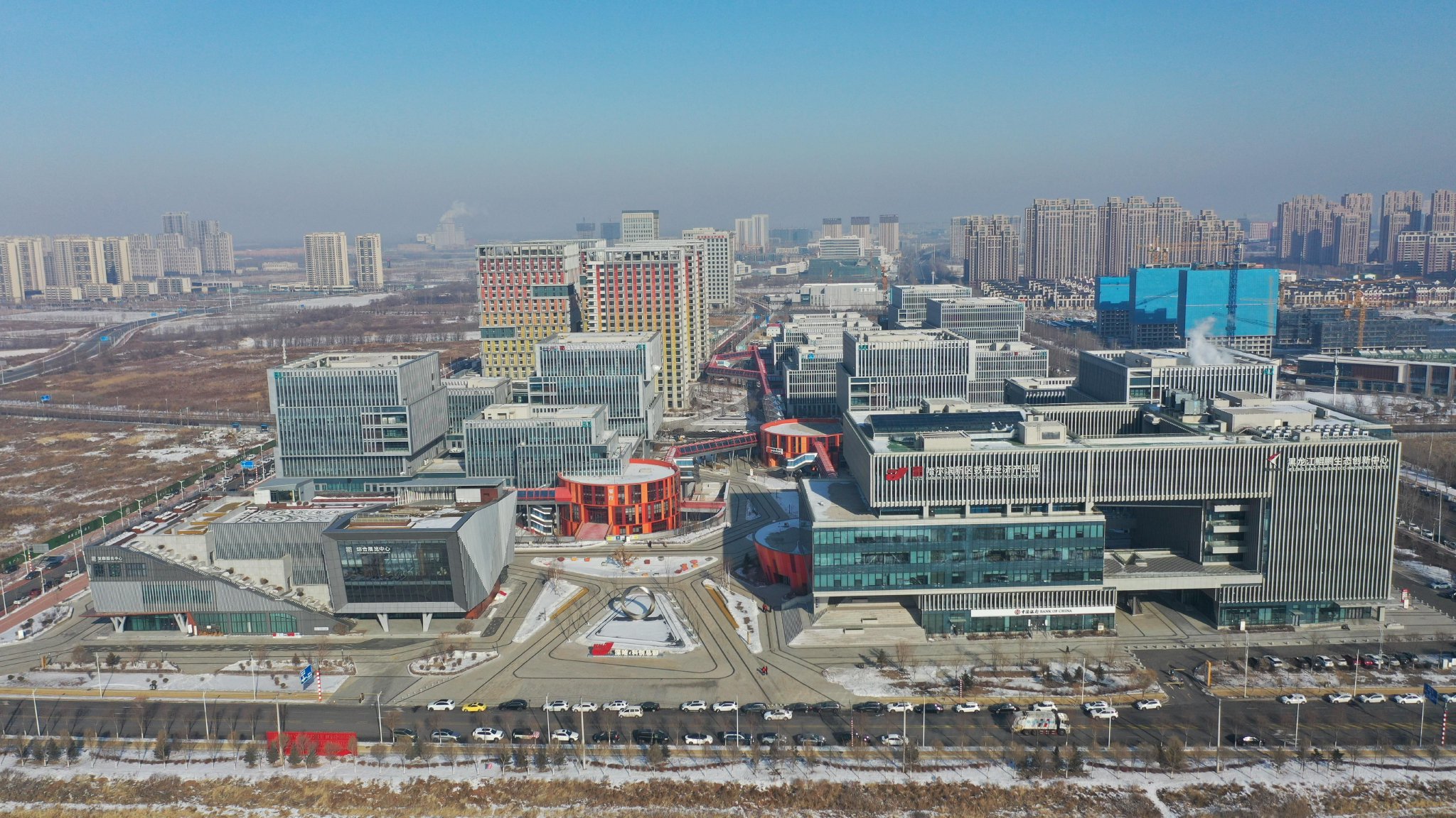 俯瞰深哈产业园