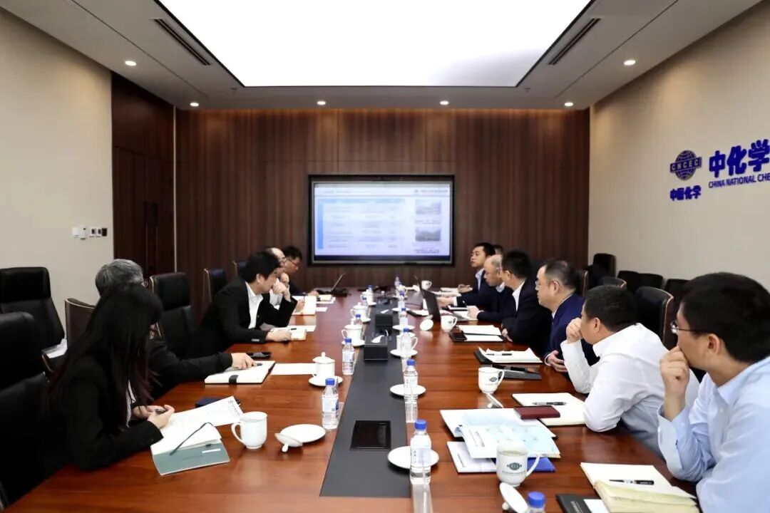 中国化学工程国际公司与赛鼎公司举行工作会谈