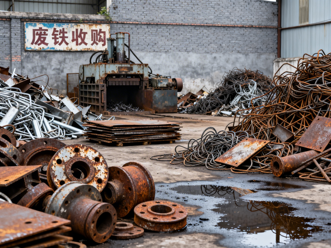 早年，方威从事废铁收购生意/AI制图（诺言）