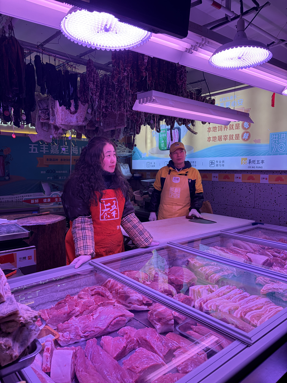 （图为上海真如高陵集市，拍摄/王淑娟）