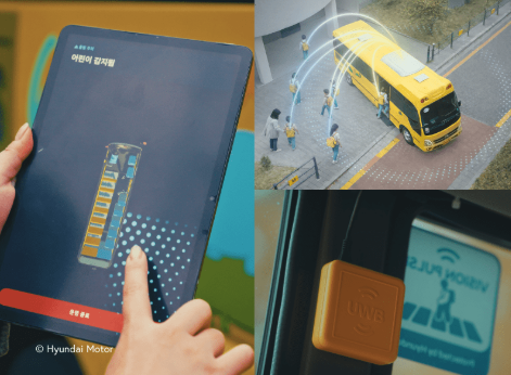 现代和起亚概述基于UWB的Vision Pulse驾驶安全系统