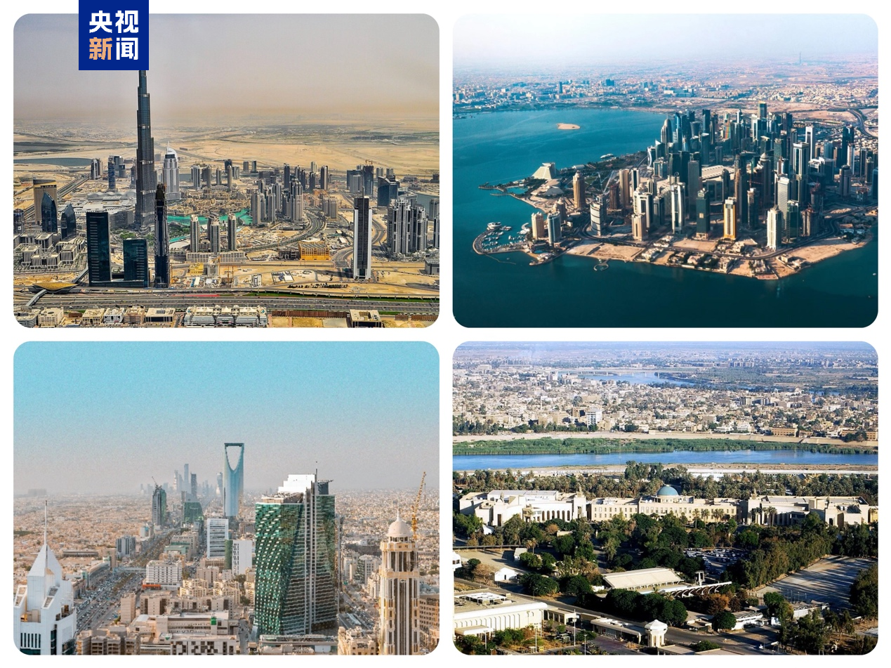 年味点亮城市 总台春晚宣传片亮相中东多国商圈