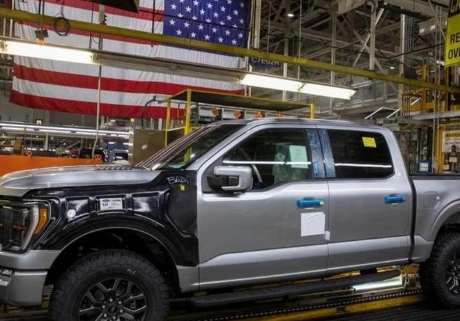 美国福特汽车生产线 资料图