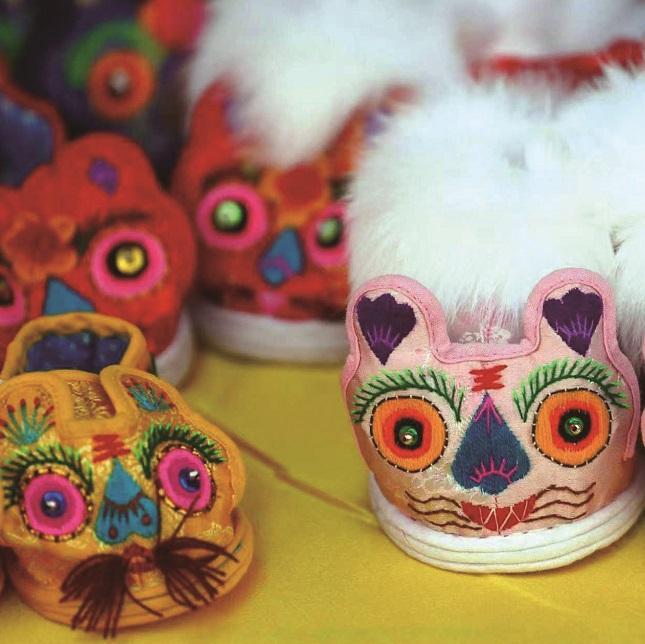 虎头鞋（资料照片）。 千阳县文旅局供图