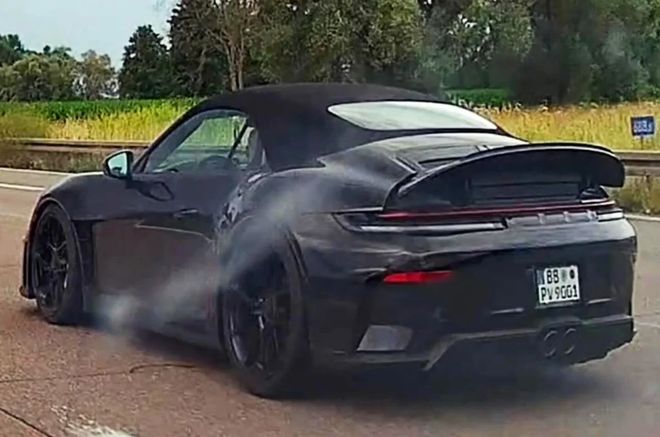 消息称保时捷下月推911 GT3 Cabriolet敞篷跑车：折叠软顶