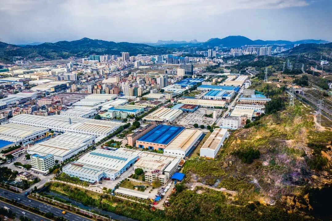 韶关高新区全景图。