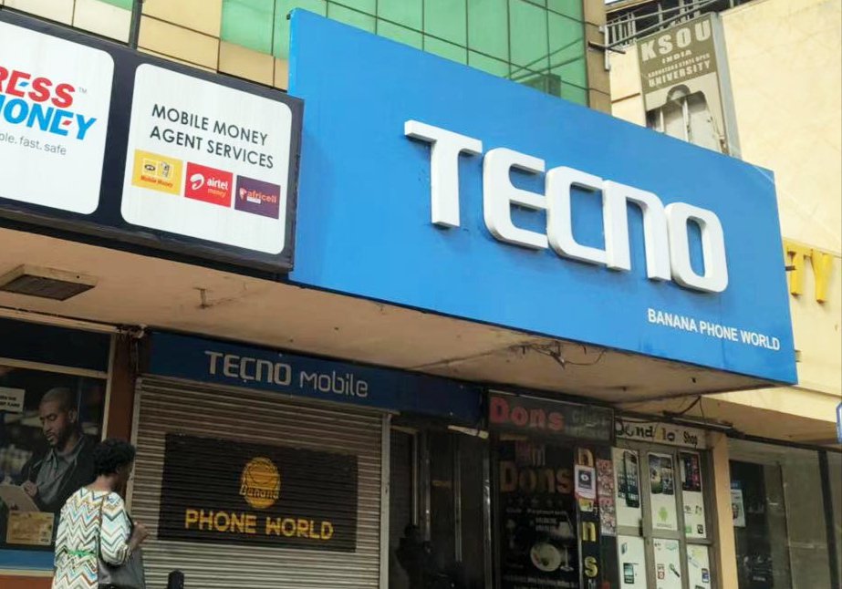 非洲国家街头的传音品牌 &nbsp;图片来源：每经媒资库