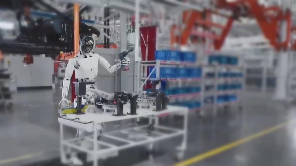在广东，机器人已深入产业一线。资料图。